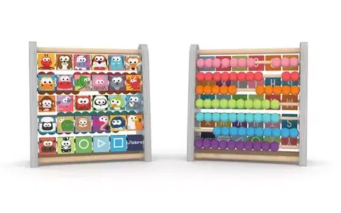 Abeceda, počítanie, hodiny J'ADORE Obojstranné počítadlo J'ADORE