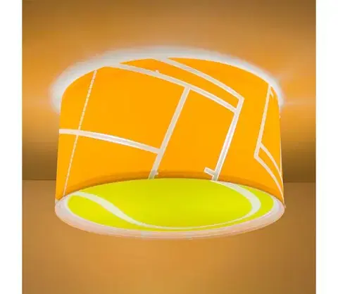 Svietidlá Dalber 41756 - Detské stropné svietidlo TENNIS 2xE27/15W/230V 41756M