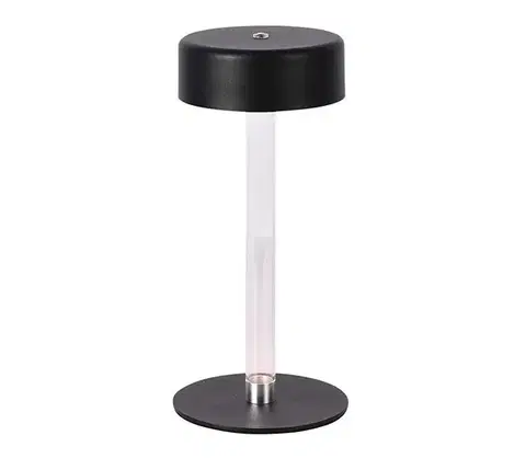Lampy  LED Stmievateľná nabíjacia stolná lampa LED/3W/5V 3000-6000K čierna 10570