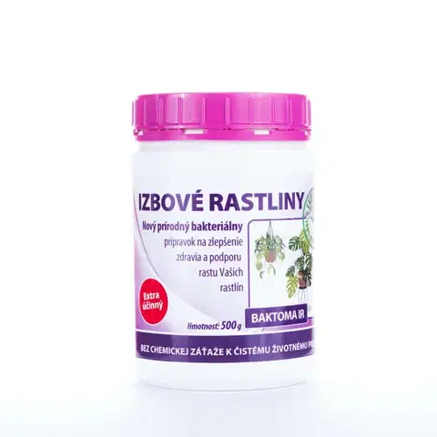 Pestovanie rastlín Baktérie pre zdravé izbové rastliny - Baktoma IR 0,5kg