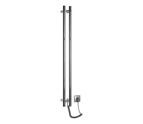 Svietidlá Sapho - Elektrický sušiak na uteráky PAPINADO 40W 120x11 cm lesklý chróm ER740