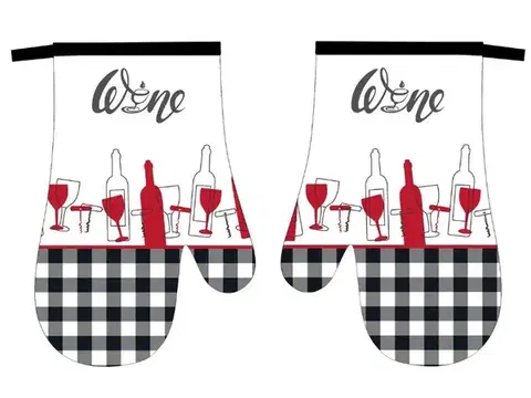 Chňapky MAKRO - Chňapka s magnetom Wine 2ks