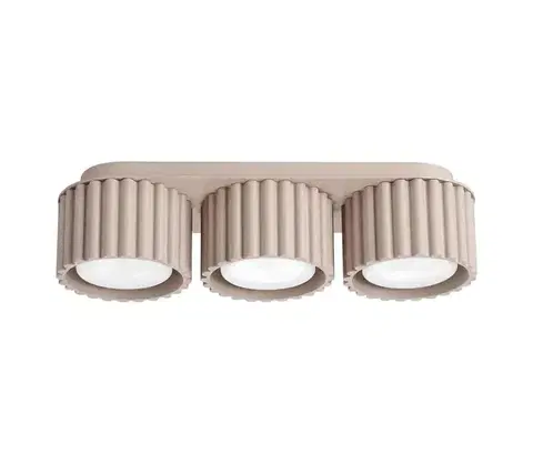 Svietidlá  SL.2635 - Bodové svietidlo AURA 3xGX53/10W/230V taupe SL.2635