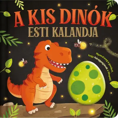 Leporelá, krabičky, puzzle knihy Lámpás mesék - A kis dinók esti kalandja