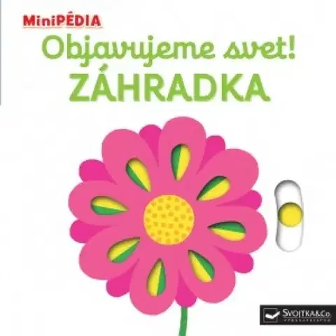 Leporelá, krabičky, puzzle knihy MiniPÉDIA – Objavujeme svet! Záhradka - Nathalie Choux