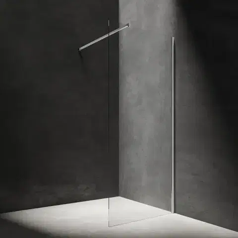 Sprchovacie kúty OMNIRES - MARINA walk-in, 90 cm chróm / transparent /CRTR/ DNR90XCRTR