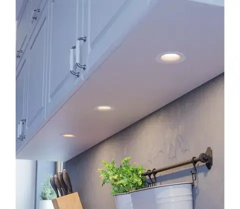 Svietidlá Eglo 902277-SADA 3× LED stmievateľných podhľadových svietidiel SALICETO LED/4,8W/230V pr. 8,8 cm biela 902277
