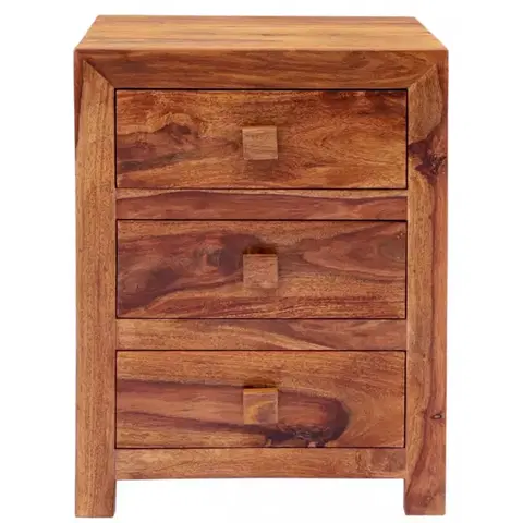 Nočné stolíky Nočný stolík Kali 45x60x40 indický masív palisander