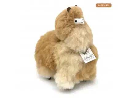 INKARI Alpaky INKARI Alpaky Plyšová hračka Alpaca MEDIUM – SANDSTONE
