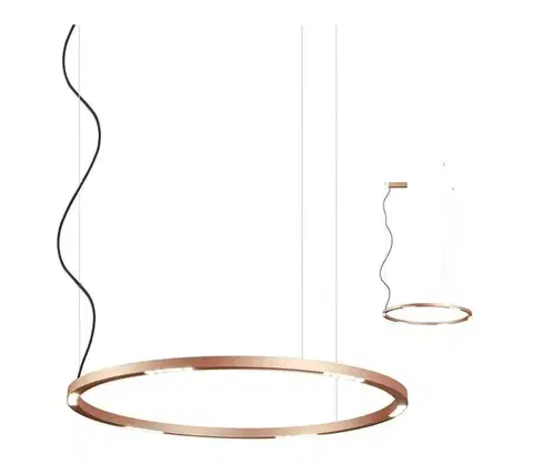 Svietidlá Redo 01-2206 - LED Luster na lanku UNION LED/50W/230V 3000K pr. 90 cm zlatá 01-2206