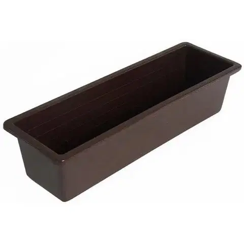 Kvetináče a truhlíky Truhlík 40 cm hnedá, 40 cm