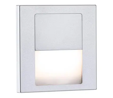 Svietidlá Paulmann 80000 - LED/1W Schodiskové svietidlo TSARO 230V matný chróm 80000