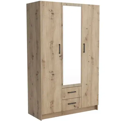 Šatníkové skrine Skriňa Pino 1artisan