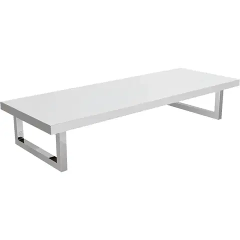 Kúpeľňový nábytok CERANO - Doska pod umývadlo Navira Pro + 2 konzoly pod dosku - biela matná - 80x46x3,6 CER-606069