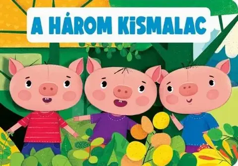 Leporelá, krabičky, puzzle knihy A három kismalac