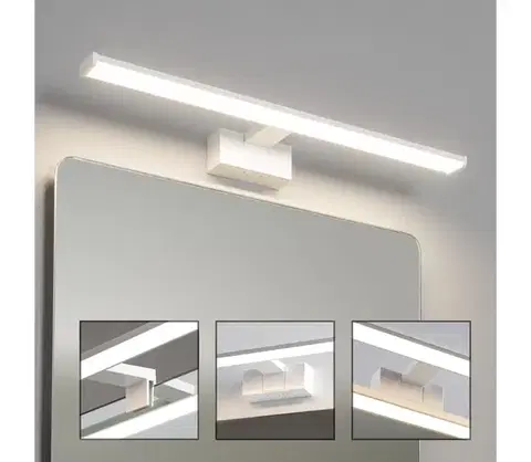 Kúpeľňové zrkadlá BRILAGI - LED kúpeľňové osvetlenie na zrkadlo VESTRA LED/12W/230V 60 cm IP44 biela FG-M1-C02-600-WHT