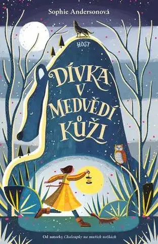 Pre deti a mládež - ostatné Dívka v medvědí kůži - Sophie Anderson