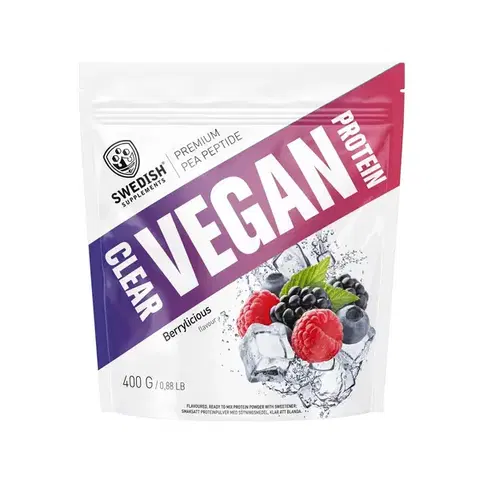 Vegánske proteíny Clear Vegan Protein - Swedish Supplements 400 g Tropical Twist