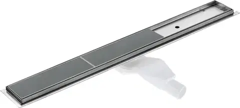 Sprchovacie kúty DEANTE - Lineárny odtok, podlahový, 90 cm - Reverzibilný KOS_009D