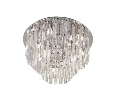 Svietidlá MAXLIGHT C0136 - Stropné svietidlo MONACO 9xG9/40W/230V pr. 42 cm chróm C0136