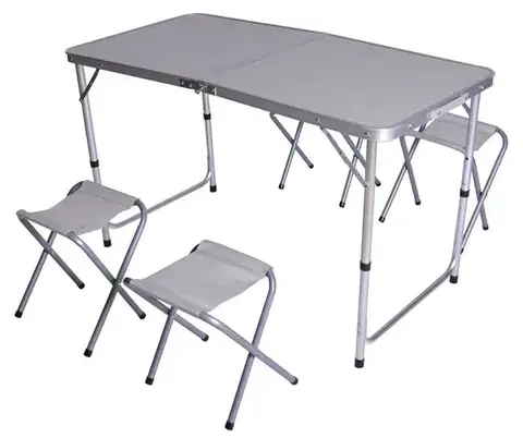 Záhradné jedálenské sety Kempingový set 4+1 Rojaplast