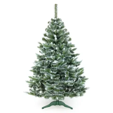 Vianočné stromčeky NABBI Christee 14 vianočný stromček 180 cm zelená / biela