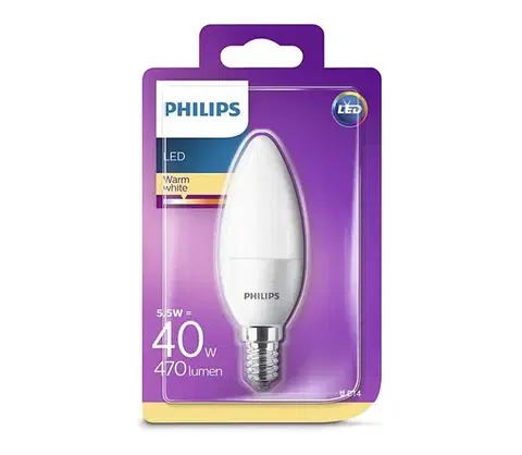 LED osvetlenie LED Žiarovka Philips E14/5,5W/230V 2700K 8718696474983