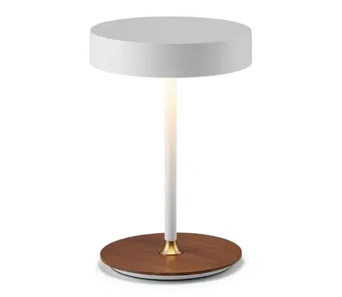 Lampy Halo Design 745760- LED stmievateľná nabíjacia lampa ON THE MOVE LED/2,5W/4000 mAh biela/drevo 745760