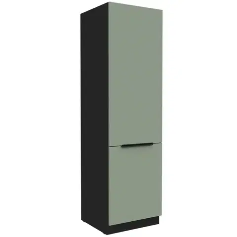 Kuchynské skrinky stojace Kuchynská skrinka Aria-Sa/Bl Anti Fingerprint 60lo-210 2f