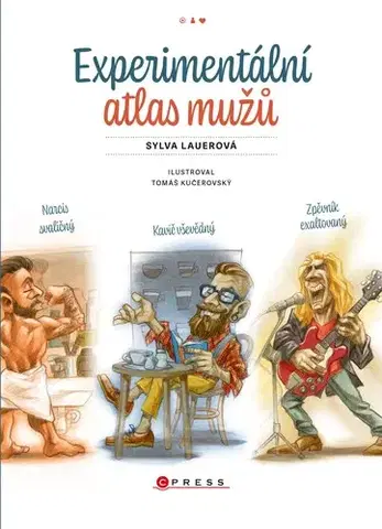 Humor a satira Experimentální atlas mužů - Sylva Lauerová,Tomáš Kučerovský