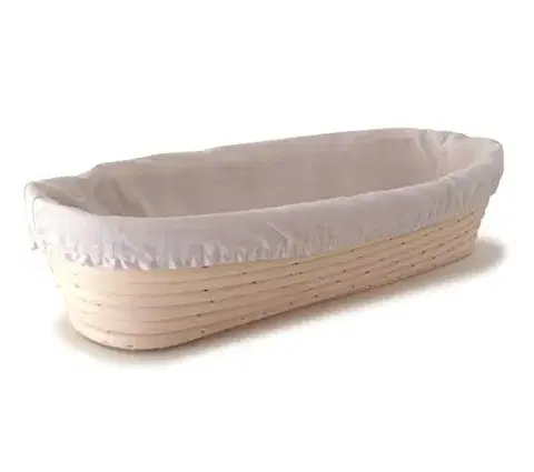 Chlebníky, ošatky MAKRO - Ošatka oválna veľká, dĺžka 35cm