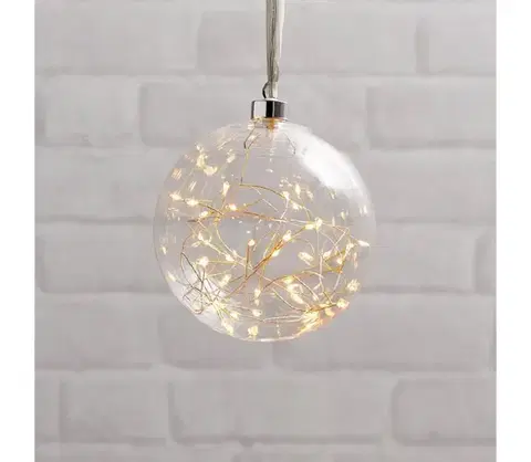 Vianočné dekorácie Eglo 410589 - LED Vianočná dekorácia GLOW 40xLED/0,064W/3/230V pr. 15 cm 410589