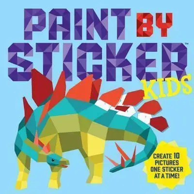 Nalepovačky, vystrihovačky, skladačky Paint by Sticker Kids
