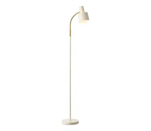 Lampy Halo Design 746859 - Stojacia lampa VOGUE 1xE27/40W/230V krémová/mosadz 746859