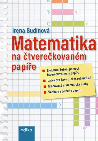 Pre predškolákov Matematika na čtverečkovaném papíře - Irena Budínová