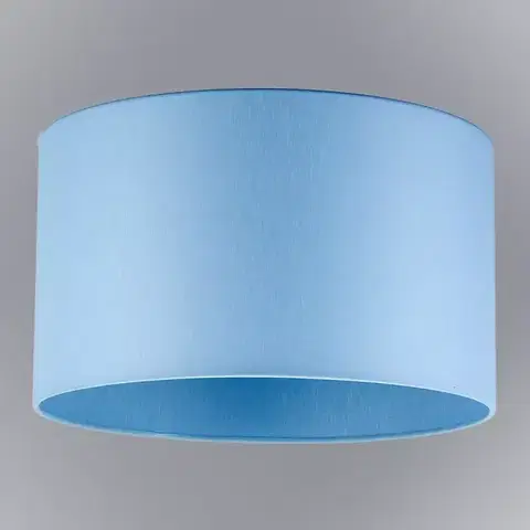 Moderné lampy do obývačky Tienidlo valček 9695 Modrá D40