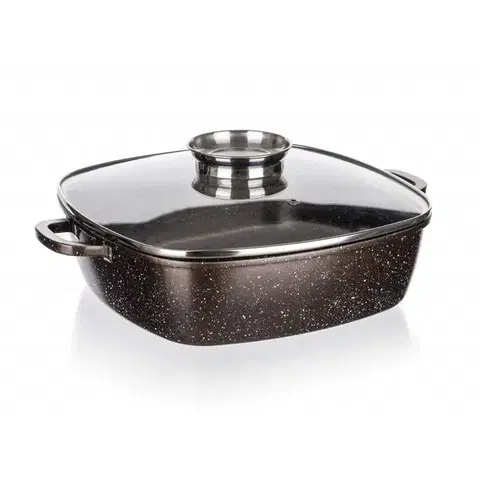 Formy na pečenie Banquet Pekáč s nepriľnavým povrchom PREMIUM Dark Brown 28 x 28 x 8 cm