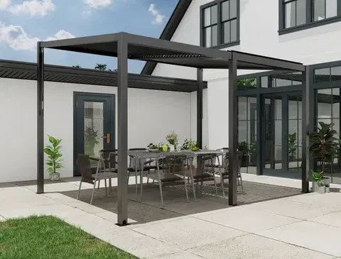 Záhradné pergoly Bioklimatická pergola 4x3 m BIOCLIMATIC 43 Lanitplast