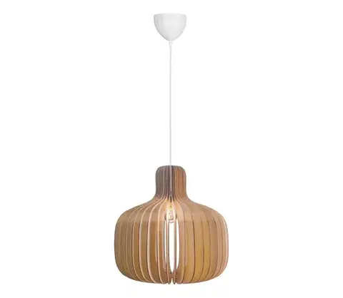 Svietidlá Nordlux - Závesné svietidlo na lanku HAZO 1xE27/60W/230V béžové 2512053014