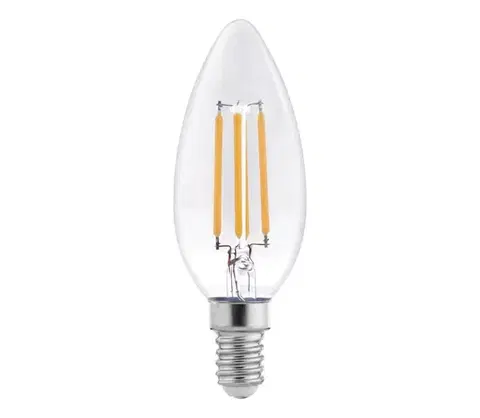 LED osvetlenie  LED Žiarovka FILAMENT C37 E14/6W/230V 4000K ZLF723