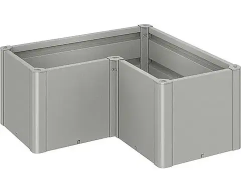 Truhlíky Biohort Hrantík BIOHORT Belvedere L 103 x 103 x 45 cm (sivý kremeň metalíza)