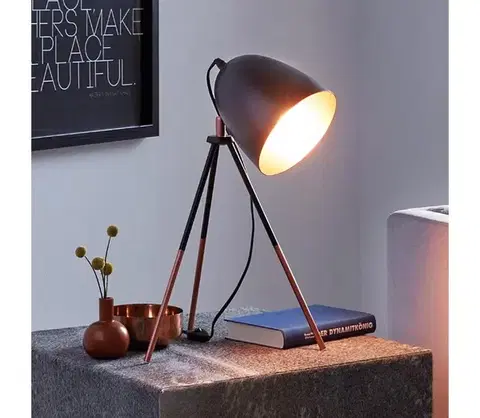 Lampy Eglo 49385 - Stolná lampa CHESTER 1xE27/60W/230V 49385