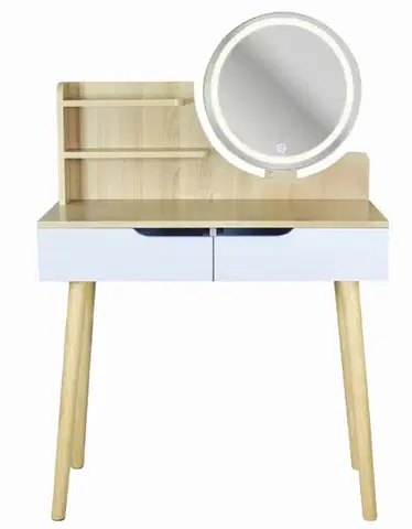 Toaletné stolíky ArtJum Toaletný stolík SCANDI 2 LED | CM-254138