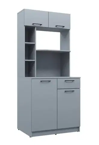 Kuchynské skrinky CAPSULE kuchynská skrinka NO1, sivá