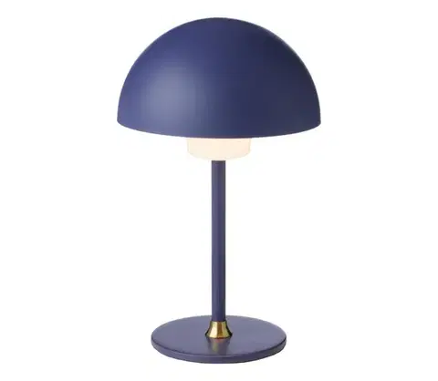Lampy Halo Design 747603 - LED stmievateľná nabíjateľná lampa MOON LIGHT LED/2,7W/2600 mAh modrá 747603