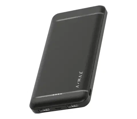 Predlžovacie káble Aligator AX0003 - Powerbanka A-MAX 10000 mAh 3,7V čierna AX0003