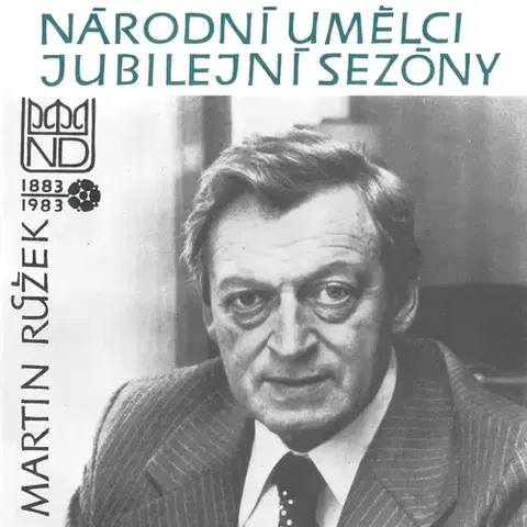 Umenie - ostatné SUPRAPHON a.s. Národní umělci jubilejní sezóny - Martin Růžek