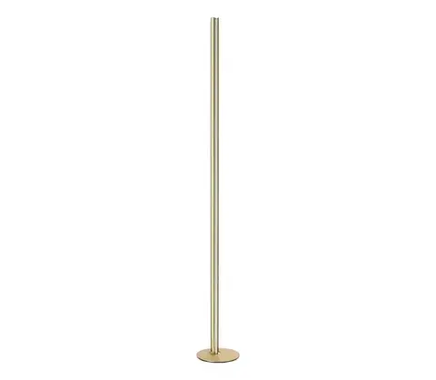 Lampy Ideal Lux - LED stmievateľná stojacia lampa DORICA LED/50W/230V CRI 90 mosadz 366166