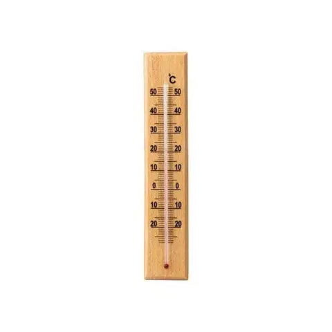 Kuchynské teplomery Teplomer izbový vnútorný drevený 29 cm WW