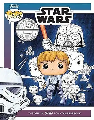 Kreslenie, maľovanie Star Wars: The Official Funko POP! Coloring Book - Austin Baechle,Austin Baechle